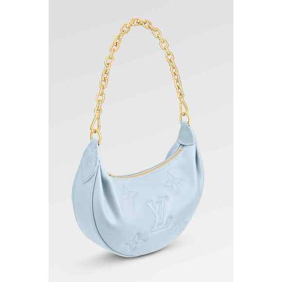 Louis Vuitton Over The Moon Loop Bubblegram Blue Chain Crossbody Shoulder Bag - Picture 3 of 13
